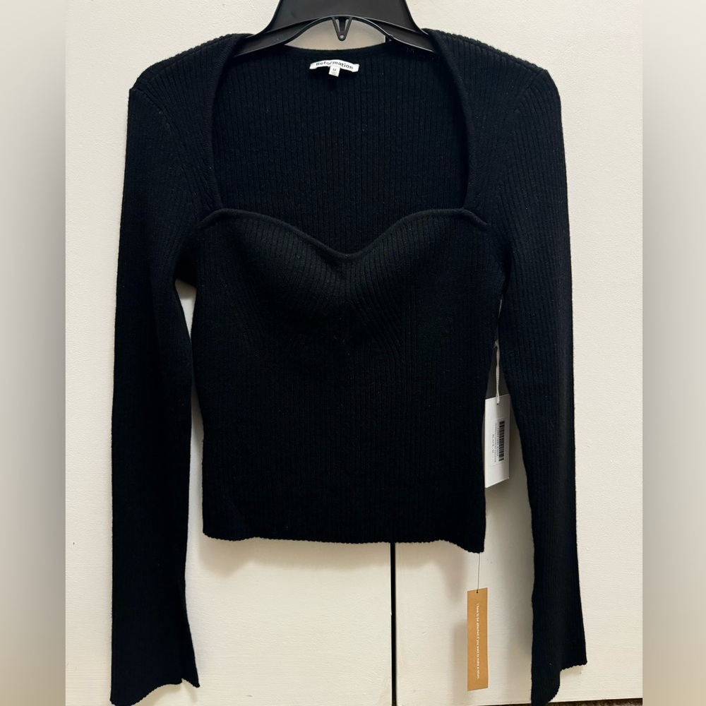 REFORMATION GLENNA CASHMERE SWEATER